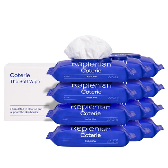 Baby Soft Wipes Coterie para piel sensible, paquete de 12, 672 unidades
