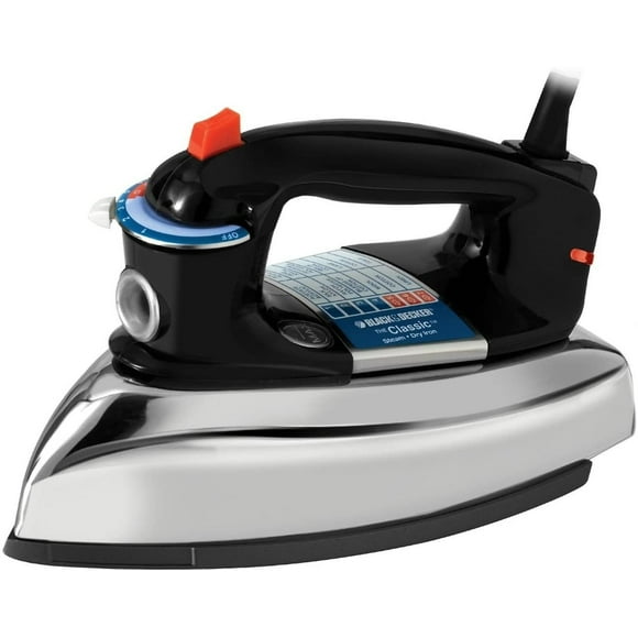 Black+DECKER Plancha de vapor clasica, F67E BLACK+DECKER BLACK+DECKER