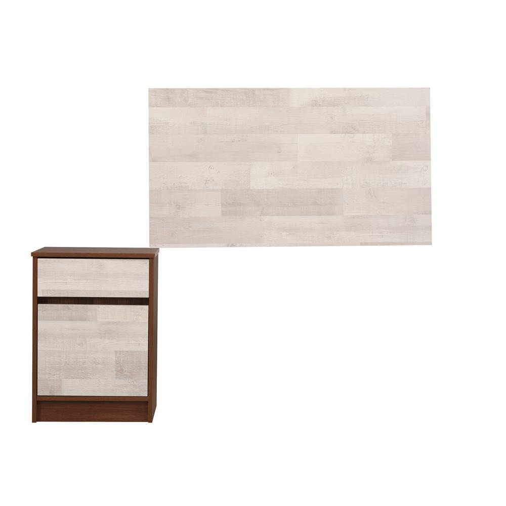 Cic - Respaldo Y Velador Olmo Single