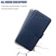 thumbnail image 5 of Funda Billetera para Samsung Galaxy S20 Ultra con Porta Tarjetas y Soporte Ajustable Azul, 5 of 6