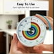 thumbnail image 4 of Visual Timer Keduzer Rainbow Disk 60 min Countdown Kitchen, 4 of 7