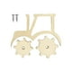 thumbnail image 1 of Montessori Busy Board Car En Forma De Accesorios De Bricolaje Para Exteriores, 1 of 5