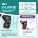 thumbnail image 2 of Rodillera BraceAbility X-Large para piernas de talla grande con estabilizador, 2 of 5