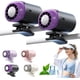 thumbnail image 1 of Ventilador clip coche LED 199 velocidades USB recargable refrigeración personal oficina, 1 of 7