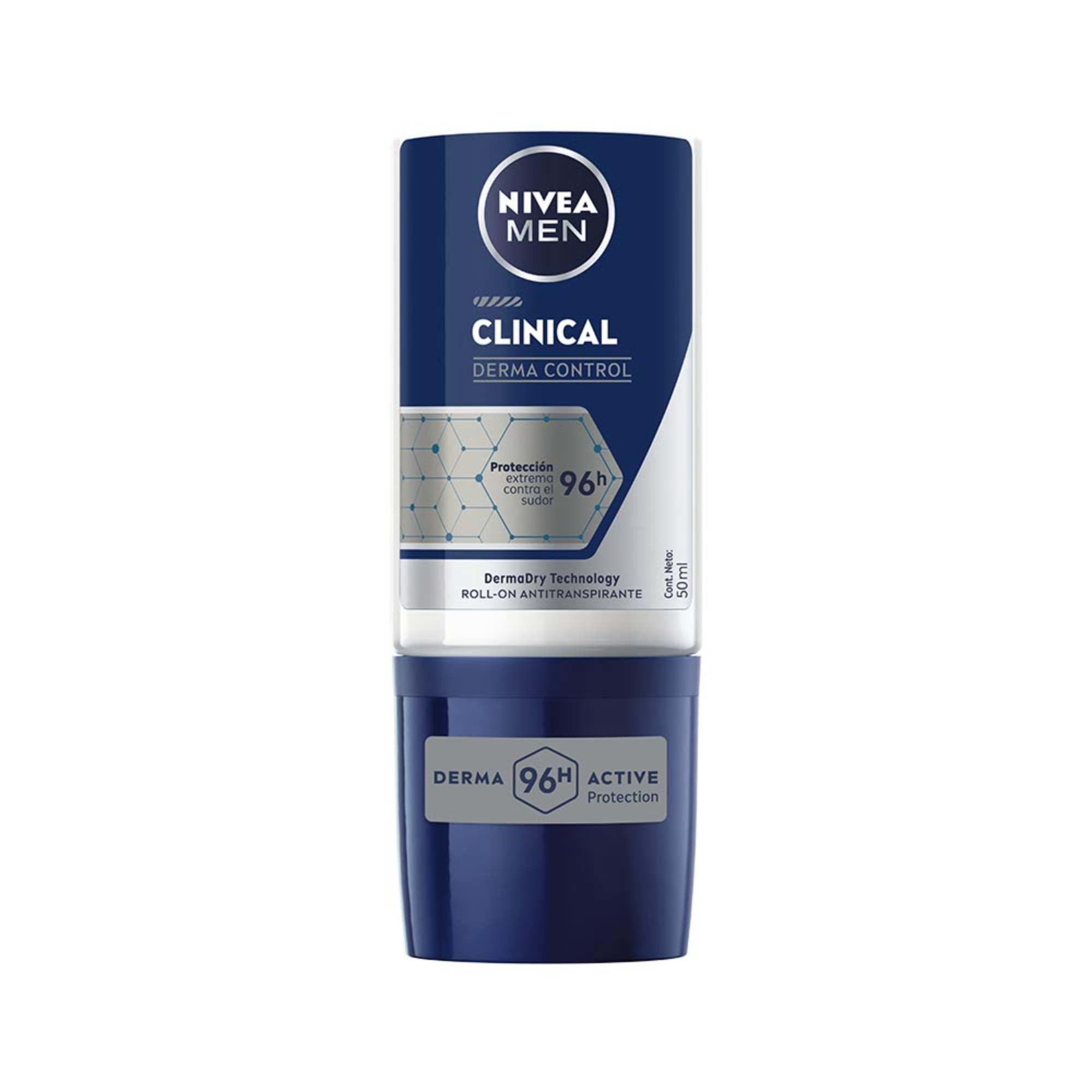 Desodorante En Roll Dermo Control Clinical 50 ml Nivea