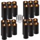 thumbnail image 1 of Velas LED fclayvts pack de 24 negras con control remoto 3D, 1 of 9