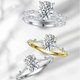 thumbnail image 3 of Anillos de Moissanita de 2 Quilates para Mujer Juego de Anillos Nupciales Color D Claridad VVS1 Anillo de Compromiso Ovalado Juegos de Anillos de Boda de Plata Esterlina 925 Talla 5-9, 3 of 9