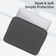 thumbnail image 2 of Funda para portátil RAINYEAR para MacBook/Notebook de 13,3 pulgadas, color gris, 2 of 7