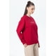 thumbnail image 2 of Polerón Mujer Oversize Print Rojo, 2 of 4
