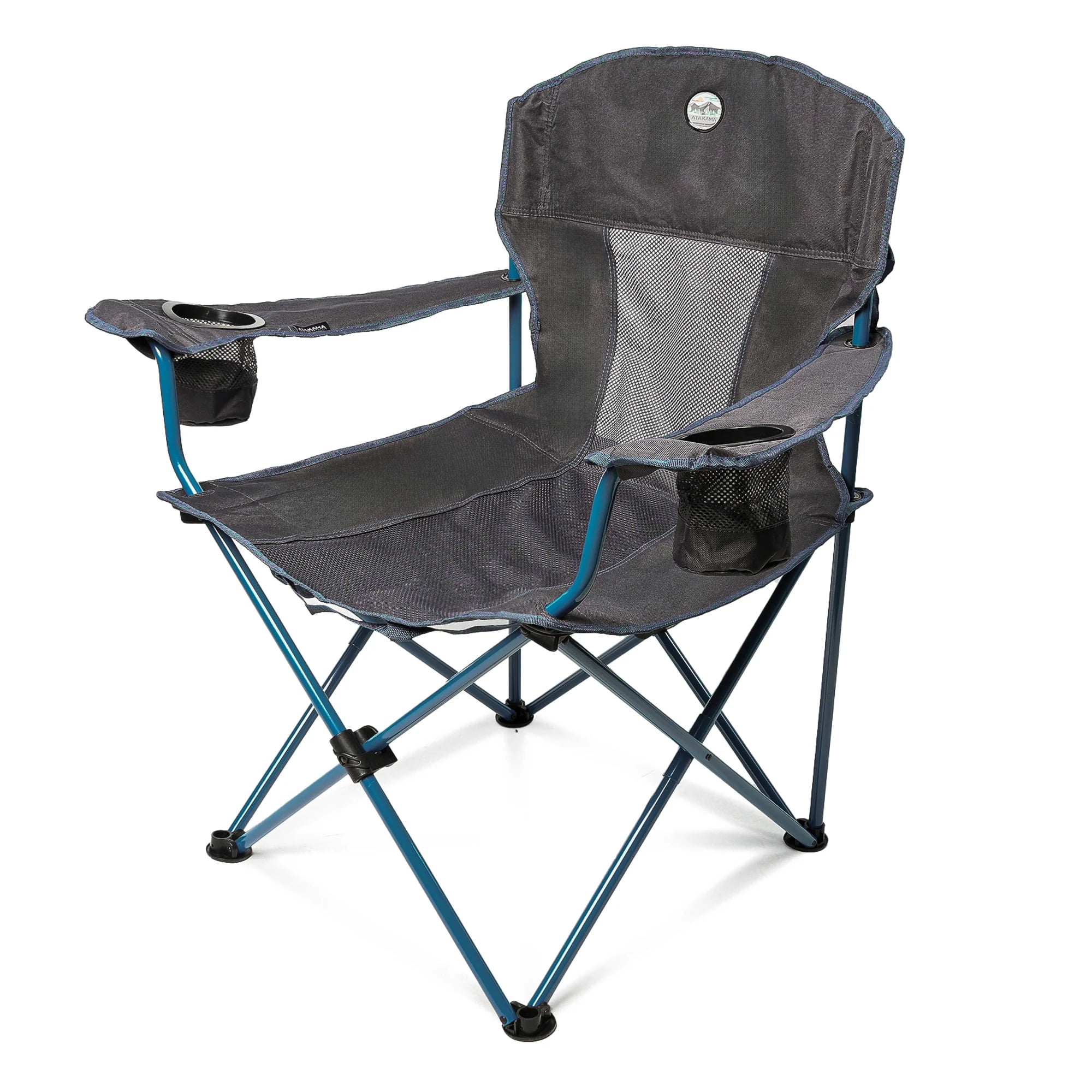 Silla Camping Llaima Xl Gris-azul Atakama Outdoor