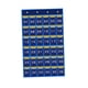 thumbnail image 1 of Gráfico De Bolsillo Para El Aula Con Organizador De Bolsillo Numérico Para El Gabinete Del Dormitorio Del Hogar Azul 36 Bolsillos, 1 of 5