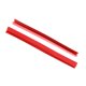 thumbnail image 4 of 2pcs goma longboard patineta protector de cubierta tira nariz cola guardia rojo, 4 of 5