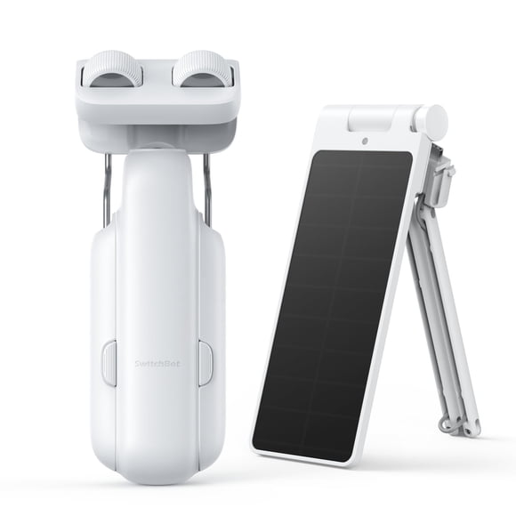 SwitchBot Abridor Automático de Cortinas Solar con Bluetooth y Control por App