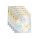 thumbnail image 1 of Paquete de 5 paños de cocina | Paños de cocina suecos geométricos | Paños de esponja de celulosa | Toallas de papel reutilizables y lavables | Toallas de limpieza doméstica biodegradables y sin olor, 1 of 5