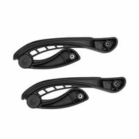 Magideal - Reposabrazos Universales Para Silla De Oficina, 2 Unidades, De Repuesto, Ligeros, Portátiles, Sencillos Y Cómodos, Para La Mayoría De Las Sillas De Ju 4 Agujeros