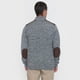 thumbnail image 2 of Tejido Hombre Full Zipper Suede Gris Corona, 2 of 5