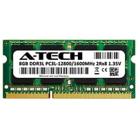 Módulo De Memoria Ram A-Tech 8Gb Ddr3L 1600 Mhz Sodimm Pc3L-12800
