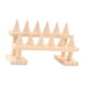 thumbnail image 5 of Soporte De Pantalla De Anillo De Madera Soporte De Dedo Versátil Para La Casa Minorista De Escritorio 2 Nivel 21cmx9cmx8cm, 5 of 5