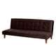 thumbnail image 2 of Futon Turin Tela Velvet Chocolate, 2 of 3