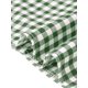 thumbnail image 5 of INSPIRE CHIC Blusa de Gingham para Mujer Trabajo Manga Corta Vintage Cuadros Camisa Abotonada XL Verde, 5 of 6