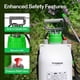thumbnail image 4 of Bomba pulverizadora VIVOSUN de 5 l/1,35 galones para riego de jardín con 3 boquillas, 4 of 9