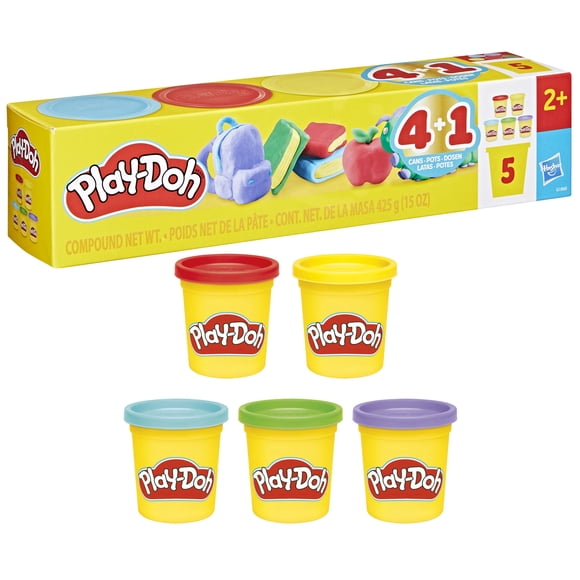Playdoh Pack Escolar X 5 Unidades