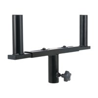 Magideal - Soporte De Montaje Para Altavoz, Soporte De Poste Profesional De Fácil Montaje, Soporte De Horquilla Para Espectáculos, Bares Interiores Y Exteriores