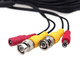 thumbnail image 2 of Cable BNC para cámara de seguridad CCTV SatelliteSale, siamés, prefabricado, 2 en 1, cable universal de PVC negro de 30 metros., 2 of 2