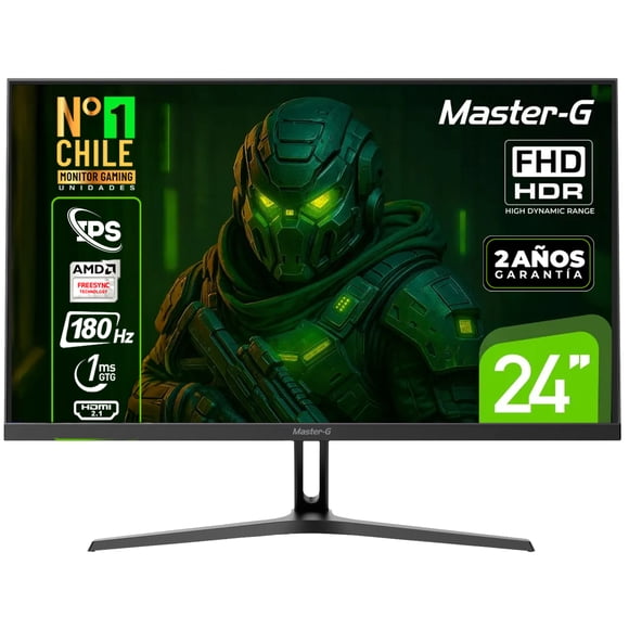 Monitor Gamer 24" FHD IPS HDR 180Hz 1Ms MGMG2441P Master-G