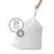 thumbnail image 2 of Bolsas de basura Simplehuman Code D, 20 litros, 5.3 galones, 100 unidades, 2 of 4