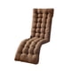 thumbnail image 3 of Cojín Para Sillón, Tumbona Reclinable, Colchón Para Patio Al Aire Libre, Color Marrón, 3 of 5