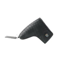 Ioensy - Funda Para Palos De Golf, Protector Divertido Para Cabeza De Palo De Golf, Patrón Tejido, Color Negro