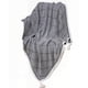 thumbnail image 2 of Manta Con Borlas Decorativa Y Estampado Geometrico De Rombo Color Gris 2, 2 of 4