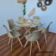 thumbnail image 1 of Comedor Elite Tulip - Beige - 6 Puestos - 120Cm, 1 of 6