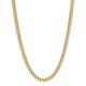 thumbnail image 1 of Collar JAXXON Cadena Cubana 8mm con Baño de Oro 14k 51cm, 1 of 5