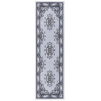 Modalfo - Alfombra Pasillo Kashan King Gris 61 X 213 Cm
