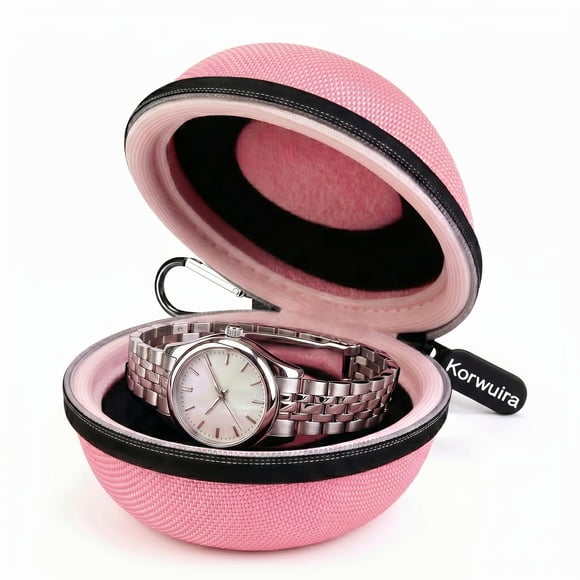 Estuche de Viaje para Reloj Korwuira Rosa 35-52 mm (Individual)