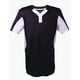 thumbnail image 1 of Jersey Martin Sports con dos botones para adulto, talla 3X, negro/blanco, 1 of 1