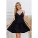 thumbnail image 2 of Vestido Corto Sexy Verano Mujer Escote V Fiesta Casual Pabilos 330, 2 of 3