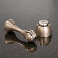 Tope Magnético Para Puerta Safus, Latón Dorado, Acero Inoxidable, 1 Unidad