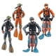 thumbnail image 5 of 4x Figura De Buzo En Miniatura Modelo Océano Decoración De Aventura Accesorios Para Tanque De Peces, 5 of 5
