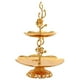 thumbnail image 4 of Soporte De Postre De Figura De Soporte De Cupcake Dorado De 2 Niveles Para Boda Navidad, 4 of 5