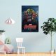 thumbnail image 4 of Los Vengadores Cuadro decorativo colgante - Arte de pared - Póster enmarcado - Decoración de pared - Regalos para familia, amigos y aficionados 40*60 cm, 4 of 6