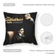 thumbnail image 5 of El Padrino Fundas de almohada de terciopelo con tema, regalos de funda de almohada, decoración para el hogar, cojín de lanzar, regalo de cumpleaños para fans y parejas.40*40cm., 5 of 6