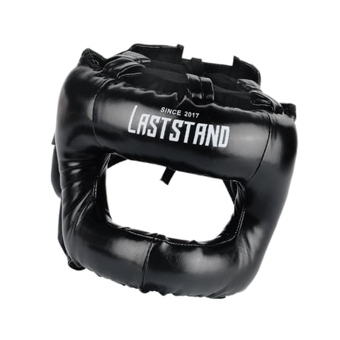 Magideal - Cajón De Boxeo, Equipo De De Entrenamiento De Mma, Casco De Cabezal Cómodo, Ajustable Y De Kickboxing Taekwondo Helmet For Karate Grappling L