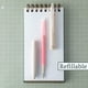 thumbnail image 2 of Bolígrafos de gel PILOT FriXion Waai, retráctiles, recargables, 0,5 mm, 12 tintas rosa claro, 2 of 2