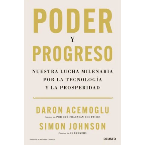 Deusto - Libro Poder Y Progreso