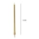 thumbnail image 2 of Pack de 6 Velas de Cumpleaños Doradas, 2 of 2