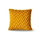 thumbnail image 2 of Set De 2 Fundas De Cojines Diseño Espiga 45cm X 45 Cm Amarillo, 2 of 4