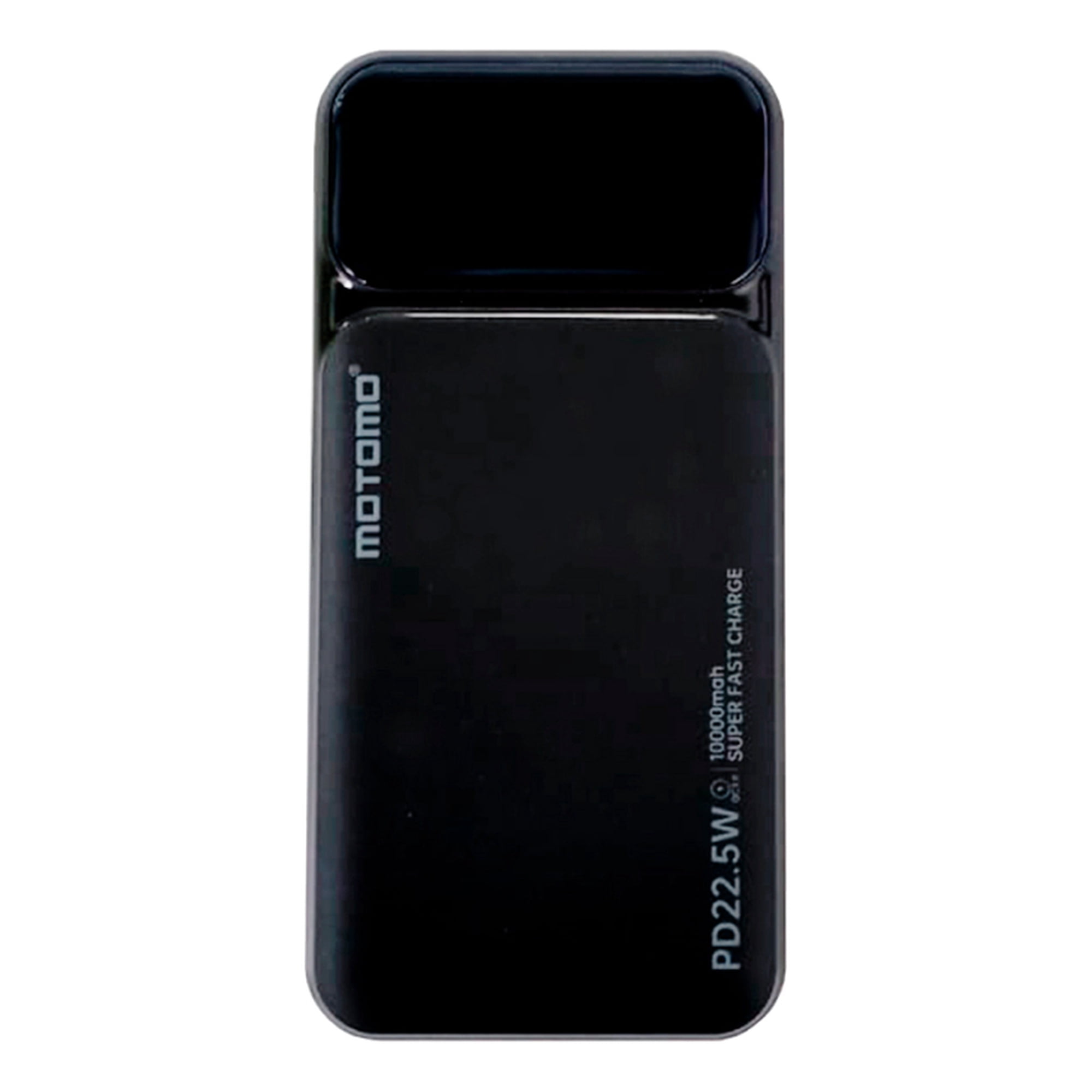 Cargador Power Bank Pd22.5w/10000mah Negro Motomo Pobamo39